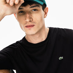 Crew Neck Pima Cotton Jersey T-shirt | Lacoste Mens