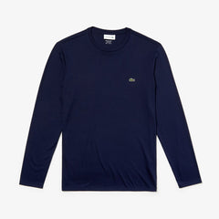 Crew Neck Pima Cotton Jersey T-shirt | Lacoste Mens