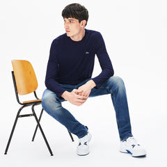 Crew Neck Pima Cotton Jersey T-shirt | Lacoste Mens