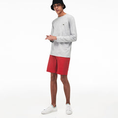 Crew Neck Pima Cotton Jersey T-shirt | Lacoste Mens