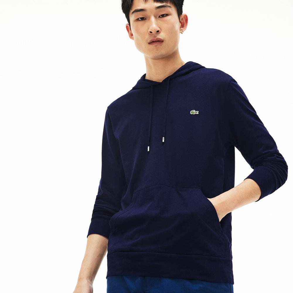 Regular Fit Hooded Jersey T-shirt | Lacoste Mens