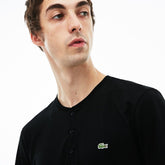Regular Fit Pima Cotton Henley T-shirt | Lacoste Mens