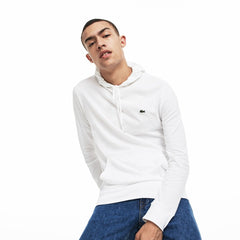 Regular Fit Hooded Jersey T-shirt | Lacoste Mens