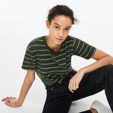 Wo Cotton And Linen T-Shirt | Lacoste Womens