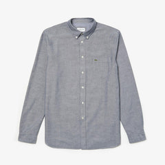 Regular Fit Cotton Oxford Shirt | Lacoste Mens