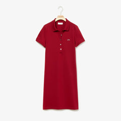Wo Stretch Cotton Mini Piqué Polo Dress | Lacoste Womens