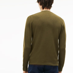 Crew Neck Technical Knit Sweater | Lacoste Mens