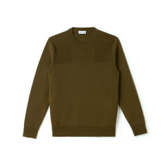 Crew Neck Technical Knit Sweater | Lacoste Mens