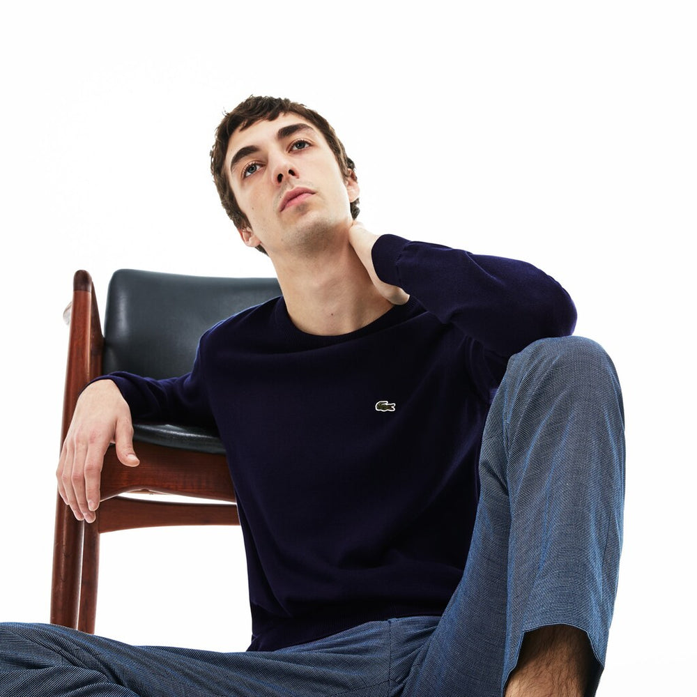 Caviar Piqué Accent Sweater | Lacoste Mens