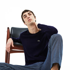 Caviar Piqué Accent Sweater | Lacoste Mens