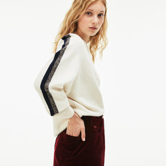 Wo Ribbed Stretch Velour A-Line Skirt | Lacoste Womens