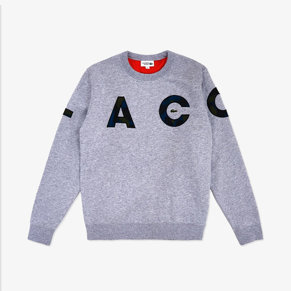 SPORT Camo Logo Fleece Sweatshirt | Lacoste Mens