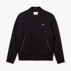 SPORT Quilted Cotton Blend Fleece Bomber Jacket | Lacoste Mens