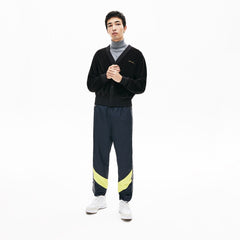 LIVE Signature Velour Cardigan | Lacoste Mens