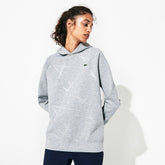 Wo SPORT Printed Fleece Tennis Sweatshirt | Lacoste Womens