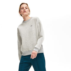 Wo Ribbed-Panel Two-Tone Sweatshirt | Lacoste Womens