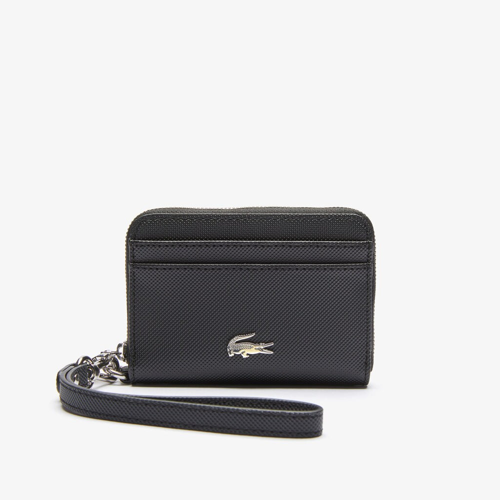 Wo Daily Classic Small Coated Canvas Wallet | Lacoste Womens