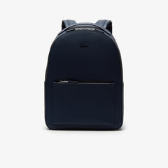 Chantaco Soft Leather Zip Backpack | Lacoste Mens