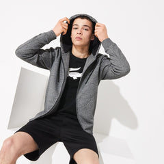 SPORT Oversized Croc Zip Fleece Sweatshirt | Lacoste Mens
