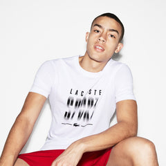 SPORT Crew Neck Jersey Tennis T-shirt | Lacoste Mens