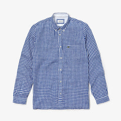Regular Fit Linen Shirt | Lacoste Mens