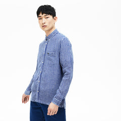 Regular Fit Linen Shirt | Lacoste Mens