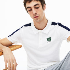Slim Fit Cotton Mini Piqué Polo | Lacoste Mens