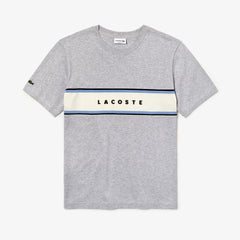 Crew Neck Cotton T-shirt | Lacoste Mens