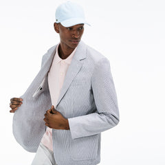 Slim Fit Stretch Cotton Blazer | Lacoste Mens
