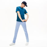Slim Fit Stretch Cotton Pants | Lacoste Mens