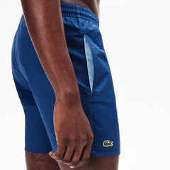 Lightweight Cotton Swim Trunks With Pockets | Lacoste Mens