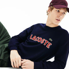 Crew Neck Cotton Sweater | Lacoste Mens