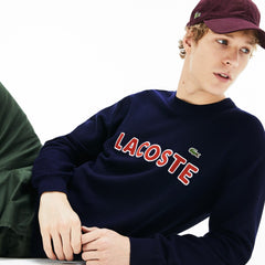 Crew Neck Cotton Sweater | Lacoste Mens
