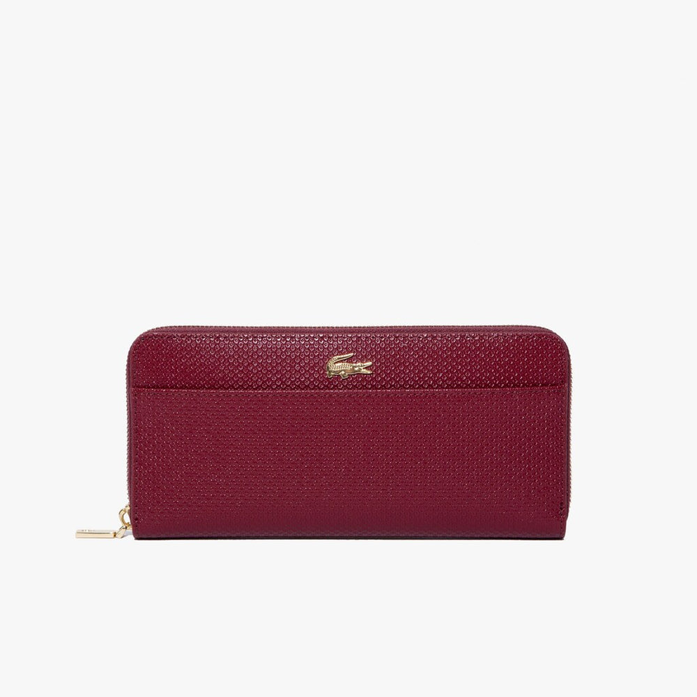 Wo Chantaco Leather 12 Card Wallet | Lacoste Womens