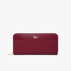 Wo Chantaco Leather 12 Card Wallet | Lacoste Womens