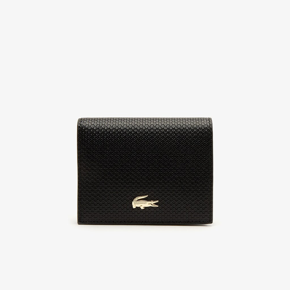 Wo Chantaco Leather Bi-fold Wallet with Coin Purse | Lacoste Womens