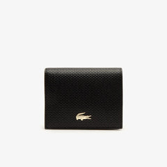 Wo Chantaco Leather Bi-fold Wallet with Coin Purse | Lacoste Womens