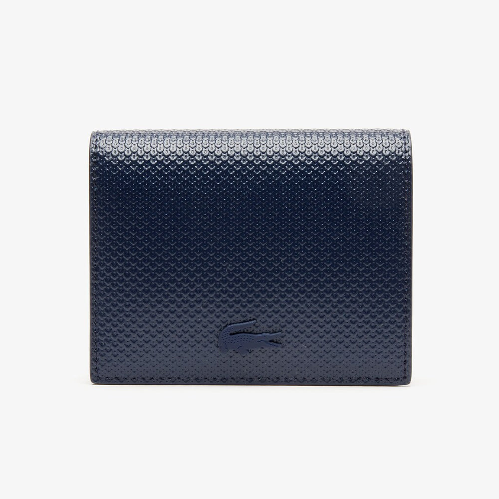 Wo Chantaco Nœud Small Piqué Leather Snap Coin Pouch | Lacoste Womens