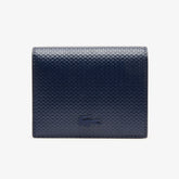 Wo Chantaco Nœud Small Piqué Leather Snap Coin Pouch | Lacoste Womens