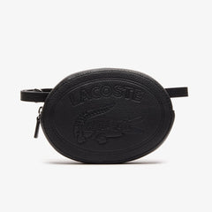 Wo Croco Crew Grained Leather Oval Belt Bag | Lacoste Womens