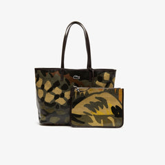 Wo Robert George Coated Print Canvas Tote Bag | Lacoste Womens