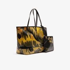 Wo Robert George Large Coated Print Canvas Tote Bag | Lacoste Womens