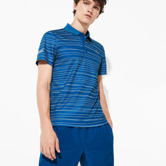 SPORT Striped Breathable Piqué Tennis Polo | Lacoste Mens