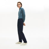 Pleat-Front Twill Chinos | Lacoste Mens