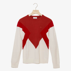Wo Multi Color Design Sweater | Lacoste Womens