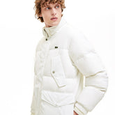 Detachable Hood Water-Resistant Quilted Jacket | Lacoste Mens