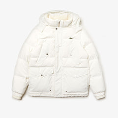 Detachable Hood Water-Resistant Quilted Jacket | Lacoste Mens