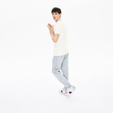 Slim Fit Stripe-Accented Cotton Piqué Polo | Lacoste Mens