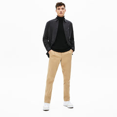 Slim Fit Cotton Flannel Shirt | Lacoste Mens
