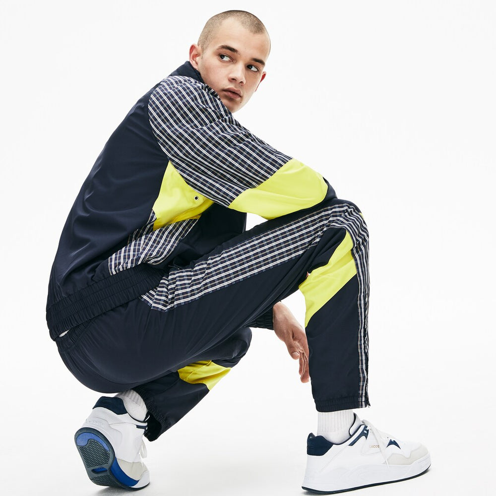 LIVE Patchwork Trackpants | Lacoste Mens